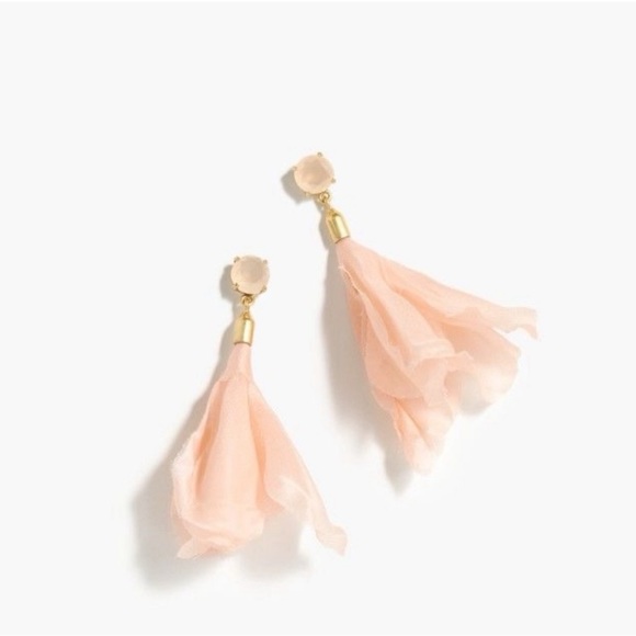 Jcrew Soft Petal Drop Earrings - Picture 2 of 4